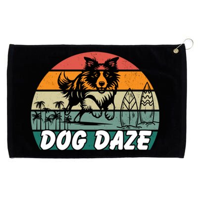 Dog LoverS Bliss Dog Daze Cool Gift Grommeted Golf Towel