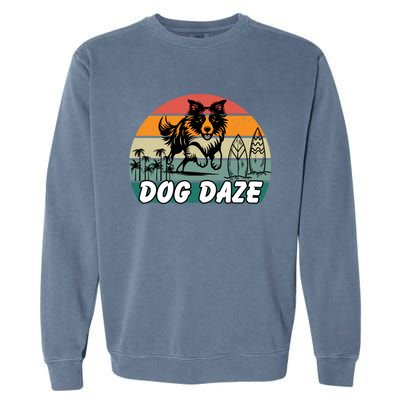 Dog LoverS Bliss Dog Daze Cool Gift Garment-Dyed Sweatshirt