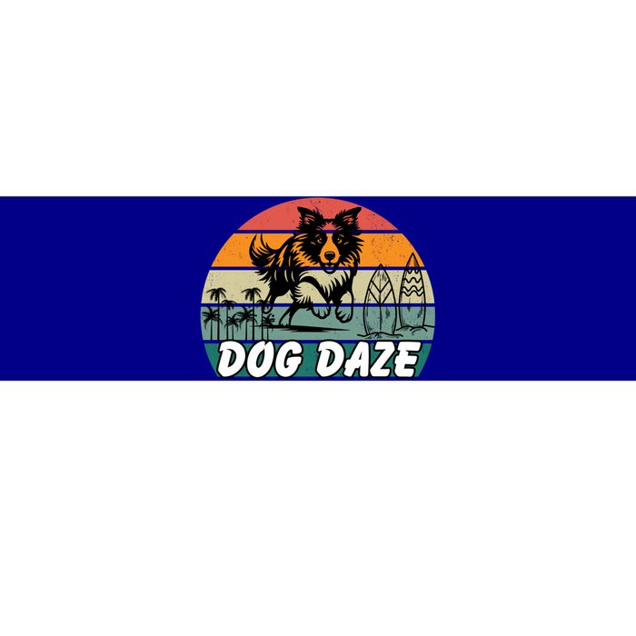 Dog LoverS Bliss Dog Daze Cool Gift Bumper Sticker