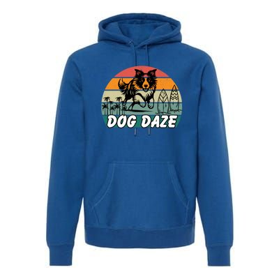 Dog LoverS Bliss Dog Daze Cool Gift Premium Hoodie