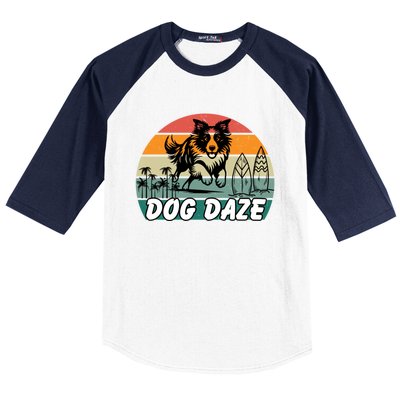 Dog LoverS Bliss Dog Daze Cool Gift Baseball Sleeve Shirt