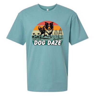 Dog LoverS Bliss Dog Daze Cool Gift Sueded Cloud Jersey T-Shirt