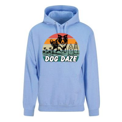 Dog LoverS Bliss Dog Daze Cool Gift Unisex Surf Hoodie