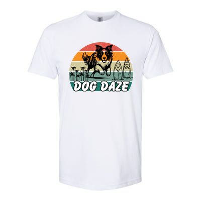 Dog LoverS Bliss Dog Daze Cool Gift Softstyle CVC T-Shirt