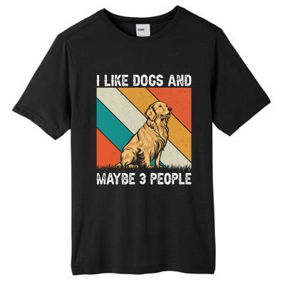 Dog Lover Bold Design Tall Fusion ChromaSoft Performance T-Shirt