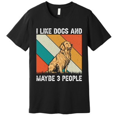 Dog Lover Bold Design Premium T-Shirt