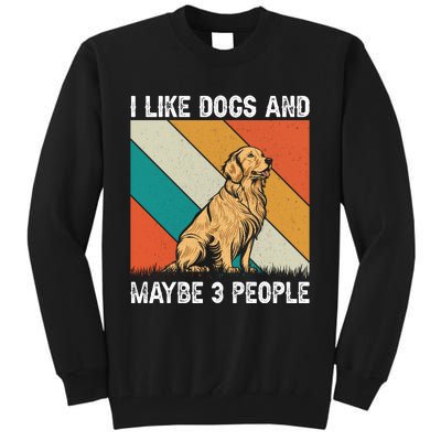 Dog Lover Bold Design Tall Sweatshirt