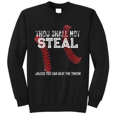 Dallas Lions Baseball Thou Shall Not Steal Sweatshirt