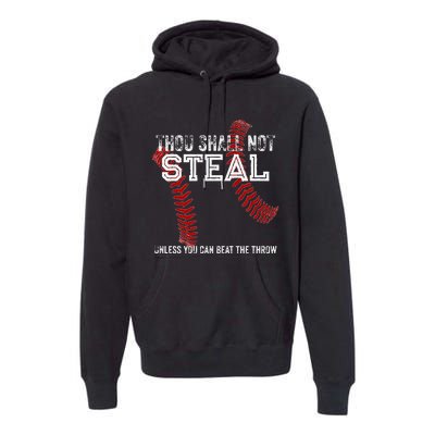 Dallas Lions Baseball Thou Shall Not Steal Premium Hoodie