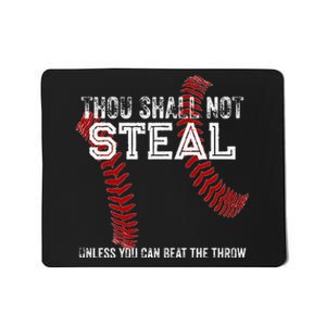 Dallas Lions Baseball Thou Shall Not Steal Mousepad