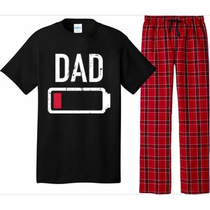 Dad Low Battery Gift For Father's Day Cute Gift Pajama Set