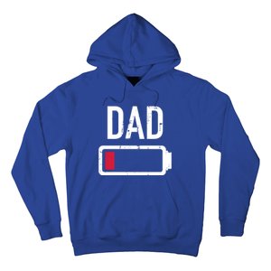 Dad Low Battery Gift For Father's Day Cute Gift Hoodie