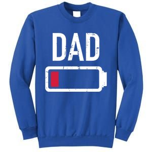 Dad Low Battery Gift For Father's Day Cute Gift Sweatshirt