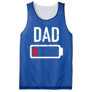 Dad Low Battery Gift For Father's Day Cute Gift Mesh Reversible Basketball Jersey Tank