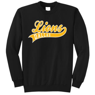 Dallas Lions Baseball Sweatshirt