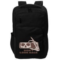 DonT Look Back Skeleton Car Mirror Transparent Impact Tech Backpack