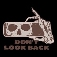DonT Look Back Skeleton Car Mirror Transparent 16 in Basic Backpack