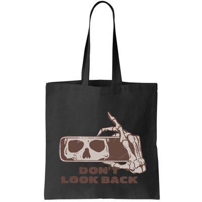 DonT Look Back Skeleton Car Mirror Transparent Bag