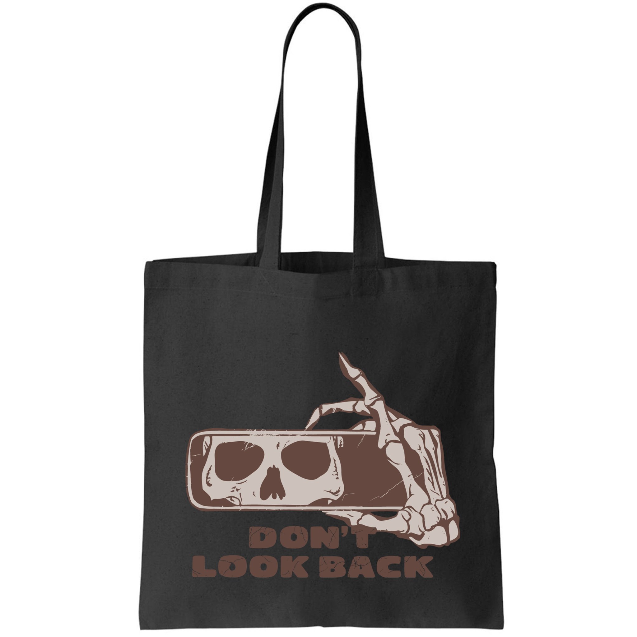 DonT Look Back Skeleton Car Mirror Transparent Bag