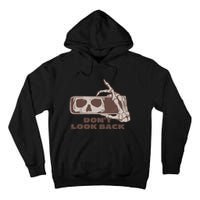 DonT Look Back Skeleton Car Mirror Transparent Tall Hoodie
