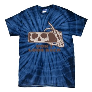 DonT Look Back Skeleton Car Mirror Transparent Tie-Dye T-Shirt