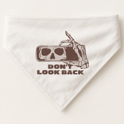 DonT Look Back Skeleton Car Mirror Transparent USA-Made Doggie Bandana