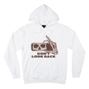 DonT Look Back Skeleton Car Mirror Transparent Hoodie