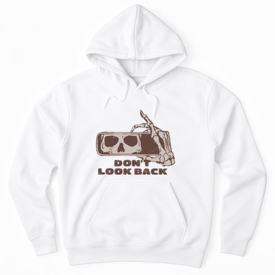 DonT Look Back Skeleton Car Mirror Transparent Hoodie