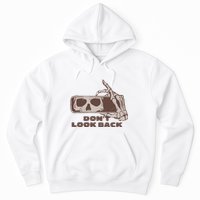 DonT Look Back Skeleton Car Mirror Transparent Hoodie