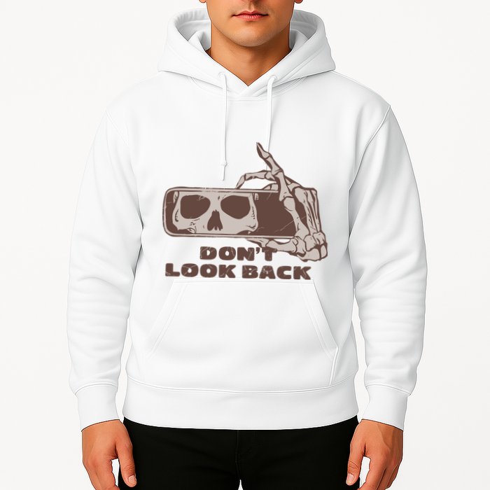 DonT Look Back Skeleton Car Mirror Transparent Hoodie