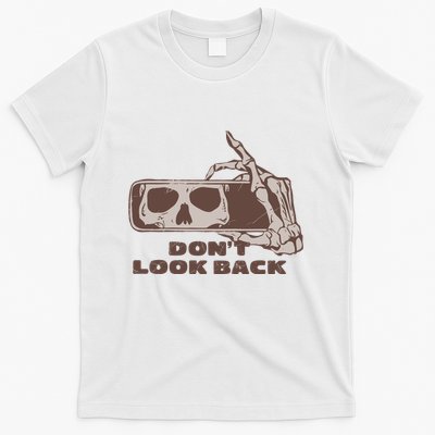 DonT Look Back Skeleton Car Mirror Transparent T-Shirt