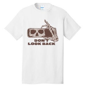 DonT Look Back Skeleton Car Mirror Transparent Tall T-Shirt