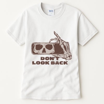 DonT Look Back Skeleton Car Mirror Transparent Tall T-Shirt