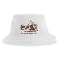 DonT Look Back Skeleton Car Mirror Transparent Sustainable Bucket Hat