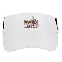 DonT Look Back Skeleton Car Mirror Transparent Adult Drive Performance Visor