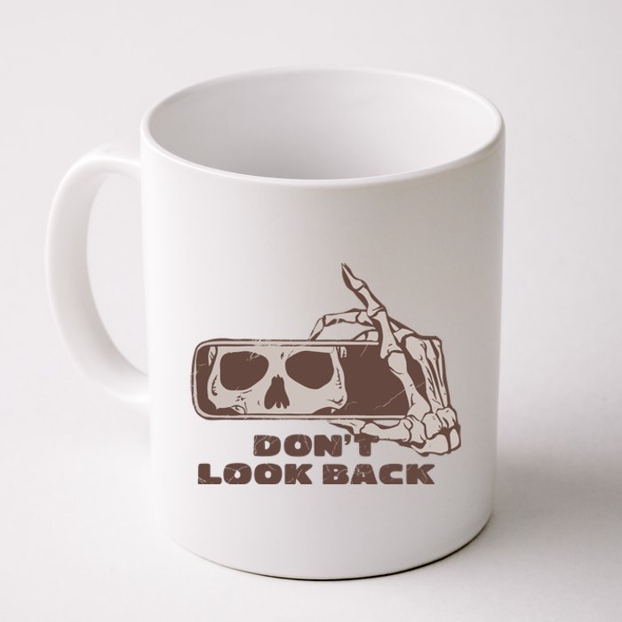 DonT Look Back Skeleton Car Mirror Transparent Coffee Mug