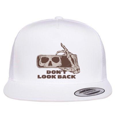 DonT Look Back Skeleton Car Mirror Transparent Flat Bill Trucker Hat