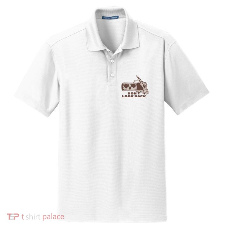 DonT Look Back Skeleton Car Mirror Transparent Dry Zone Grid Polo