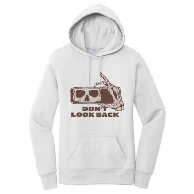 DonT Look Back Skeleton Car Mirror Transparent Women's Pullover Hoodie