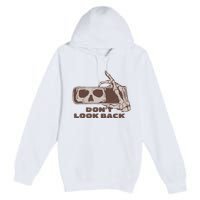 DonT Look Back Skeleton Car Mirror Transparent Premium Pullover Hoodie