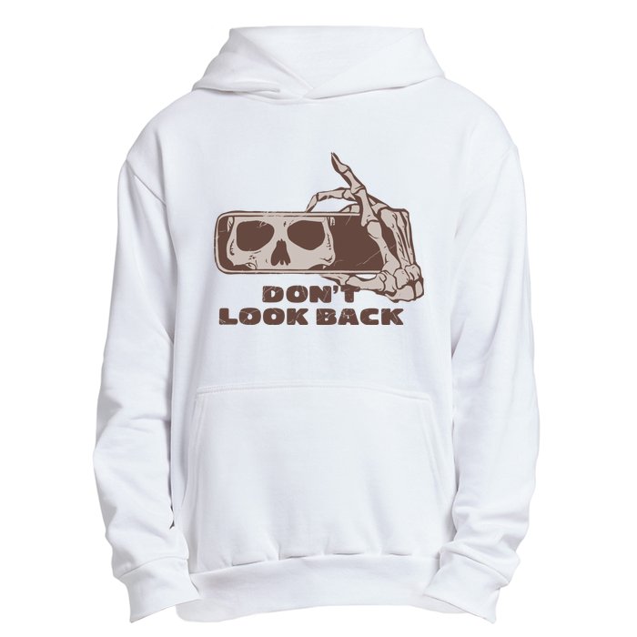 DonT Look Back Skeleton Car Mirror Transparent Urban Pullover Hoodie