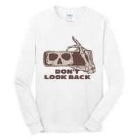 DonT Look Back Skeleton Car Mirror Transparent Tall Long Sleeve T-Shirt