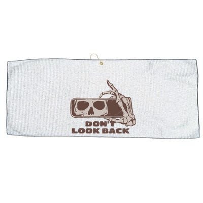 DonT Look Back Skeleton Car Mirror Transparent Large Microfiber Waffle Golf Towel