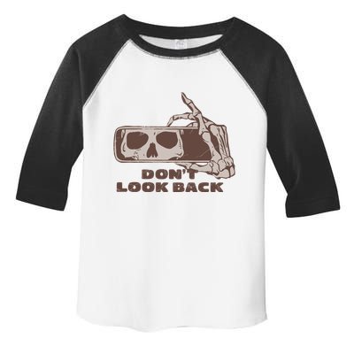 DonT Look Back Skeleton Car Mirror Transparent Toddler Fine Jersey T-Shirt