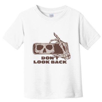 DonT Look Back Skeleton Car Mirror Transparent Toddler T-Shirt