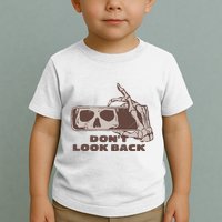 DonT Look Back Skeleton Car Mirror Transparent Toddler T-Shirt