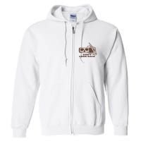 DonT Look Back Skeleton Car Mirror Transparent Full Zip Hoodie