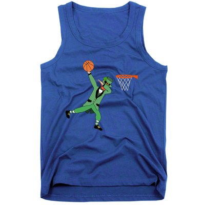 Dab Leprechaun Basketball Gift St Patricks Day Tee Gift Tank Top