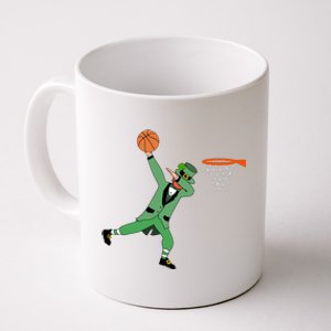 Dab Leprechaun Basketball Gift St Patricks Day Tee Gift Coffee Mug