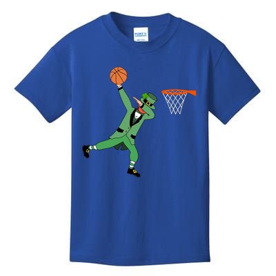 Dabbing Leprechaun Basketball Cute Gift St Patricks Day Tee Cute Gift Kids T-Shirt